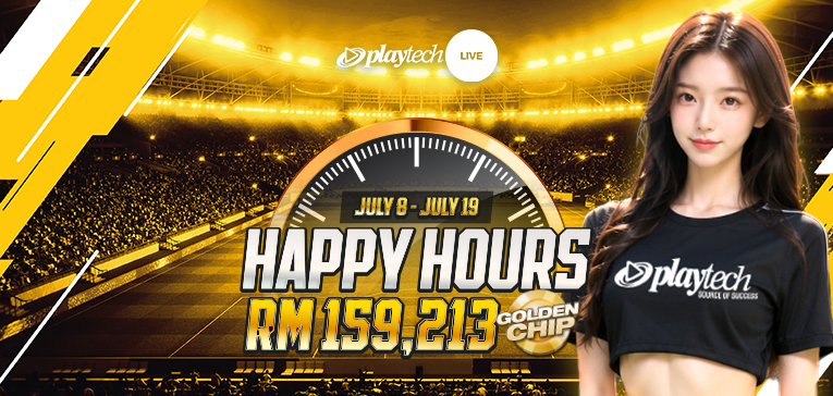 Playtech Happy Hours Bonus