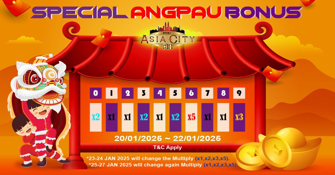 CNY Special Angpau Bonus